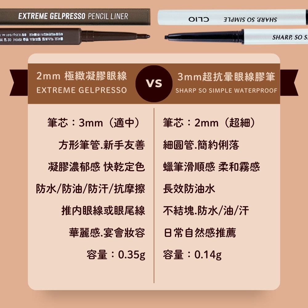 CLIO 防水眼線膠筆