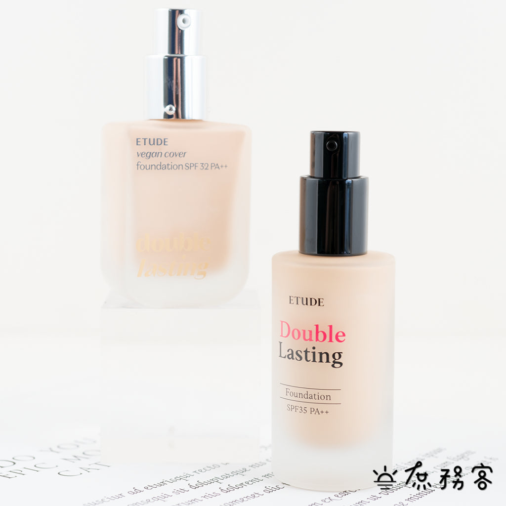 ETUDE 愛麗小屋 ETUDE HOUSE 粉底液 雙重持久粉底液 double lasting 韓國 庶務客