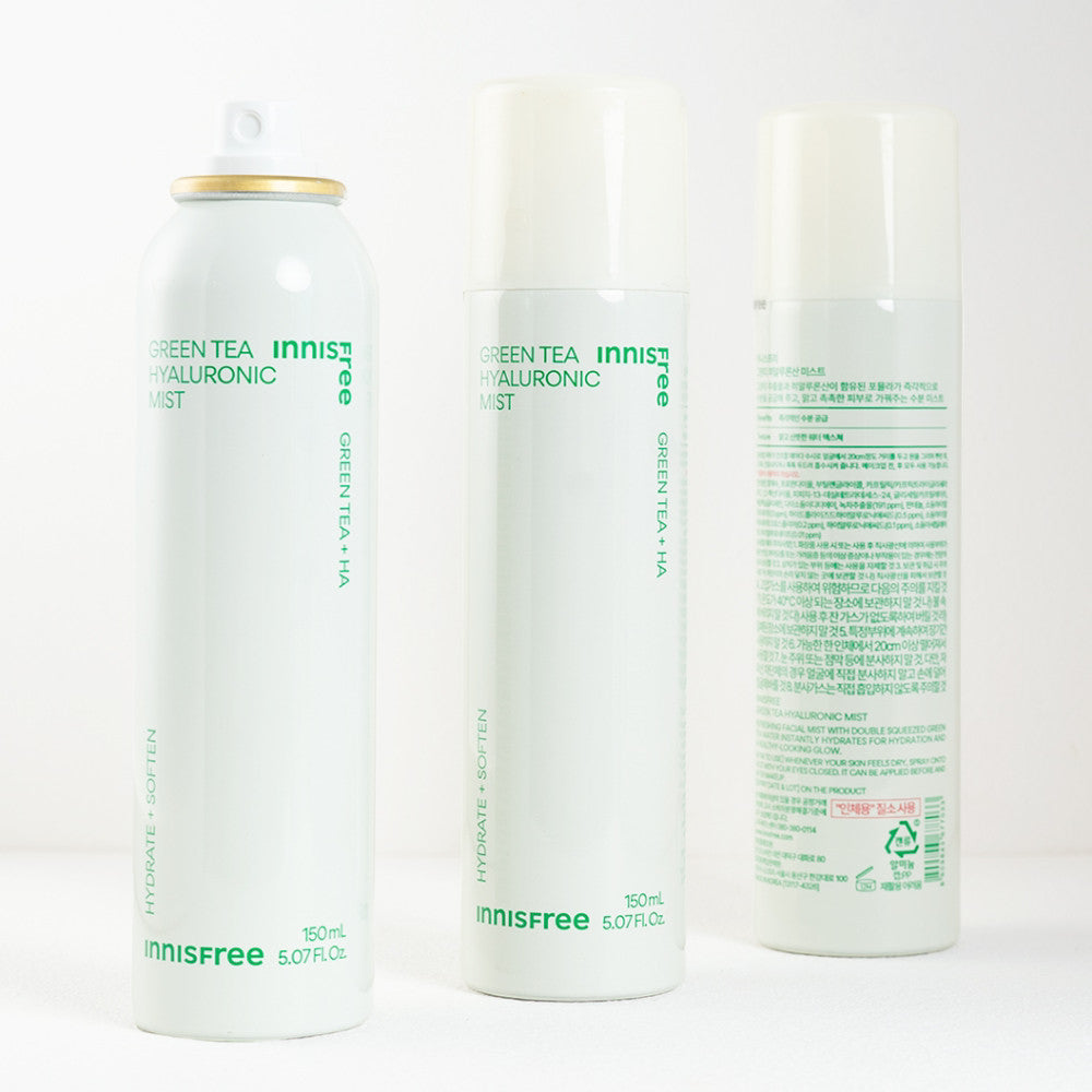 innisfree 綠茶透明質酸噴霧 綠茶玻尿酸噴霧 綠茶噴霧 保濕噴霧 保濕化妝水 韓國 官方 庶務客
