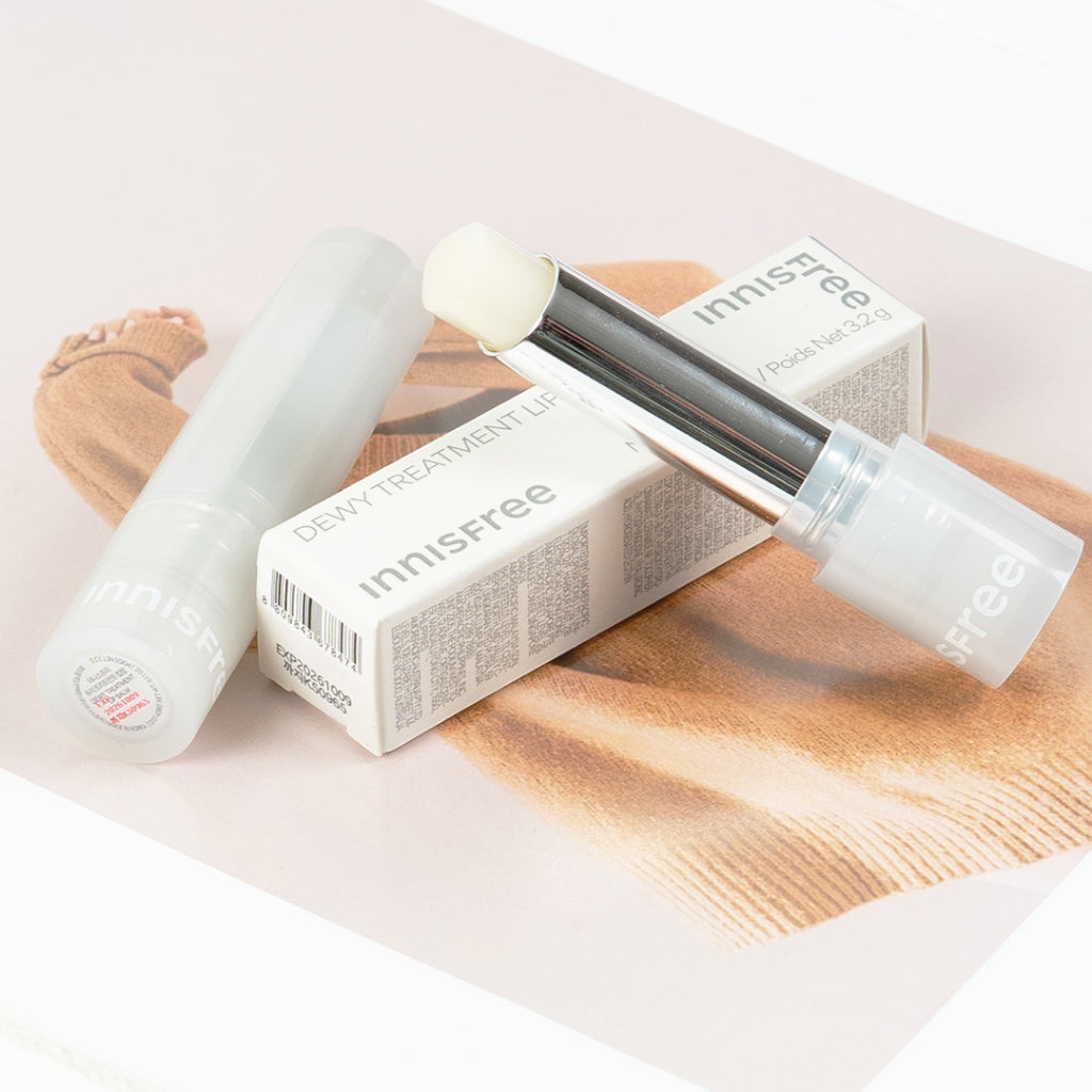 innisfree 晨露無色潤唇膏 韓國正品代購 悅詩風吟 護唇膏 無色護唇膏 潤唇膏 韓國 庶務客