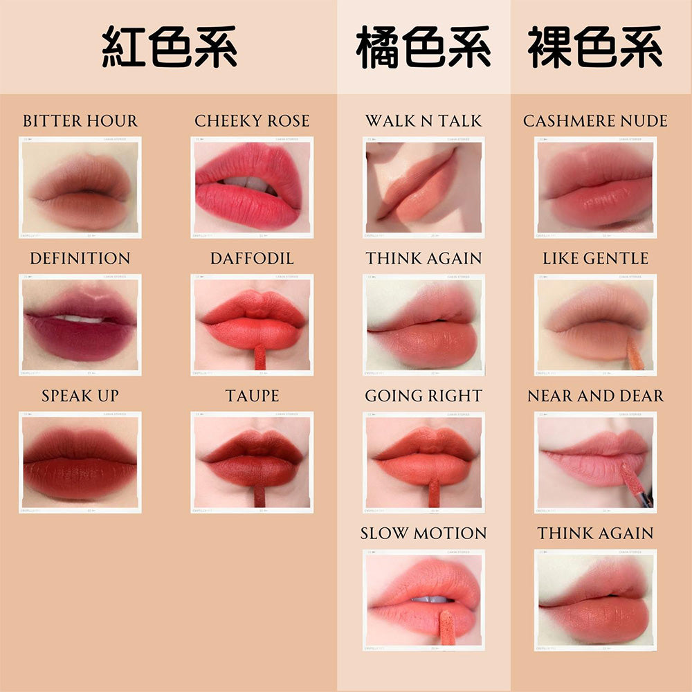 3CE 霧面唇釉 唇膏