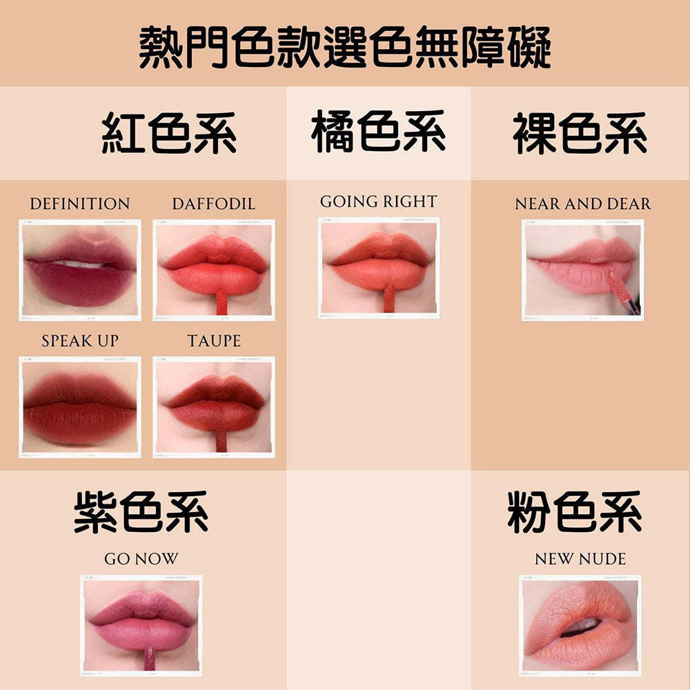3CE 霧面唇釉 唇膏