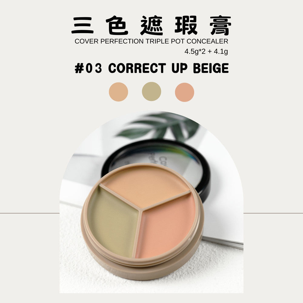 The Saem 得鮮 Cover Perfection Pot Concealer 遮瑕膏 服貼 遮難遮 庶務客