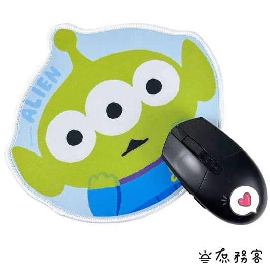 DAISO 韓國大創 大創 三眼怪滑鼠墊 滑鼠墊 辦公小物 療癒小物 三眼怪 韓國 庶務客