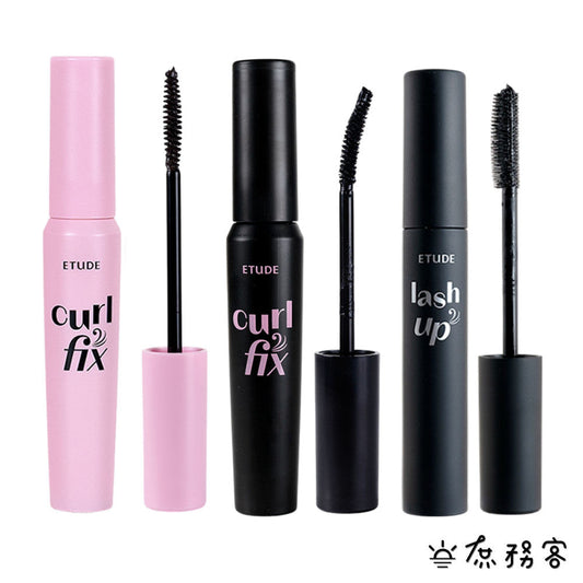 Etude House 睫毛膏 睫對出色睫毛膏 持久捲翹睫毛膏 Curl Fix 防暈染 捲翹 Catie 庶務客