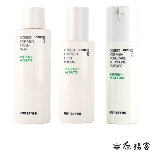 Innisfree 悅詩風吟 森林男士護膚 formen 爽膚水 乳液 多效合一 精華液 清新 韓國 庶務客