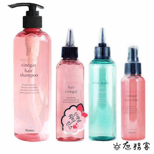 A'pieu 覆盆莓 薄荷 髮醋 噴霧 洗髮精