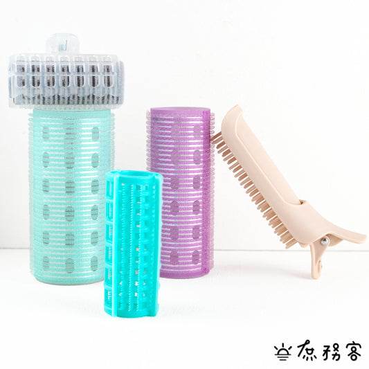 Daiso 韓國大創 瀏海髮捲 髮根 澎澎髮根捲 髮捲 空氣瀏海 梳子髮捲 睡覺捲髮  韓妞捲髮 大創髮捲 韓國 庶務客