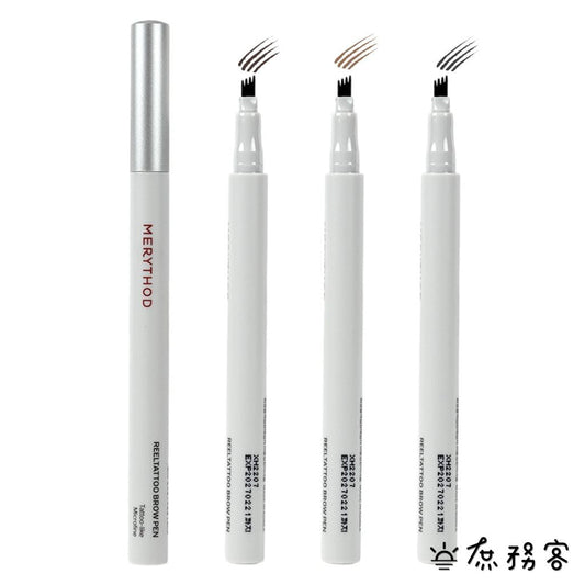 MERYTHOD 絲滑持久眉筆 眉筆 刺青眉筆 持久眉筆 reeltattoo brow pen 小眾美妝 韓國 庶務客