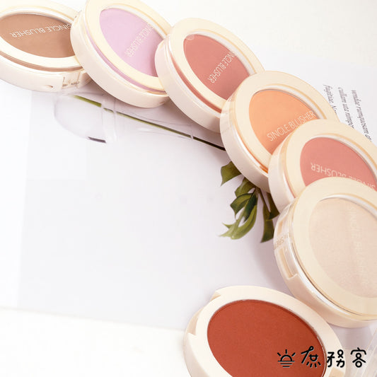 the SAEM 單色腮紅 熱賣腮紅 腮紅推薦 修容 打亮 高光 修小臉 鼻影 韓國 庶務客