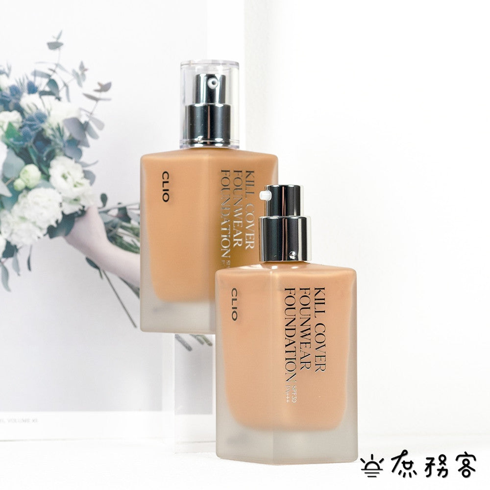 Clio 長效持久粉底液 粉餅