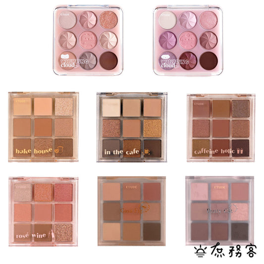 ETUDE HOUSE 九色眼影盤 貓咪盤 眼影 巧克力眼影盤 楓葉眼影盤 眼影盤 愛麗小屋 韓國 庶務客