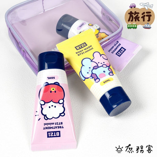BT21 洗護旅行三件組