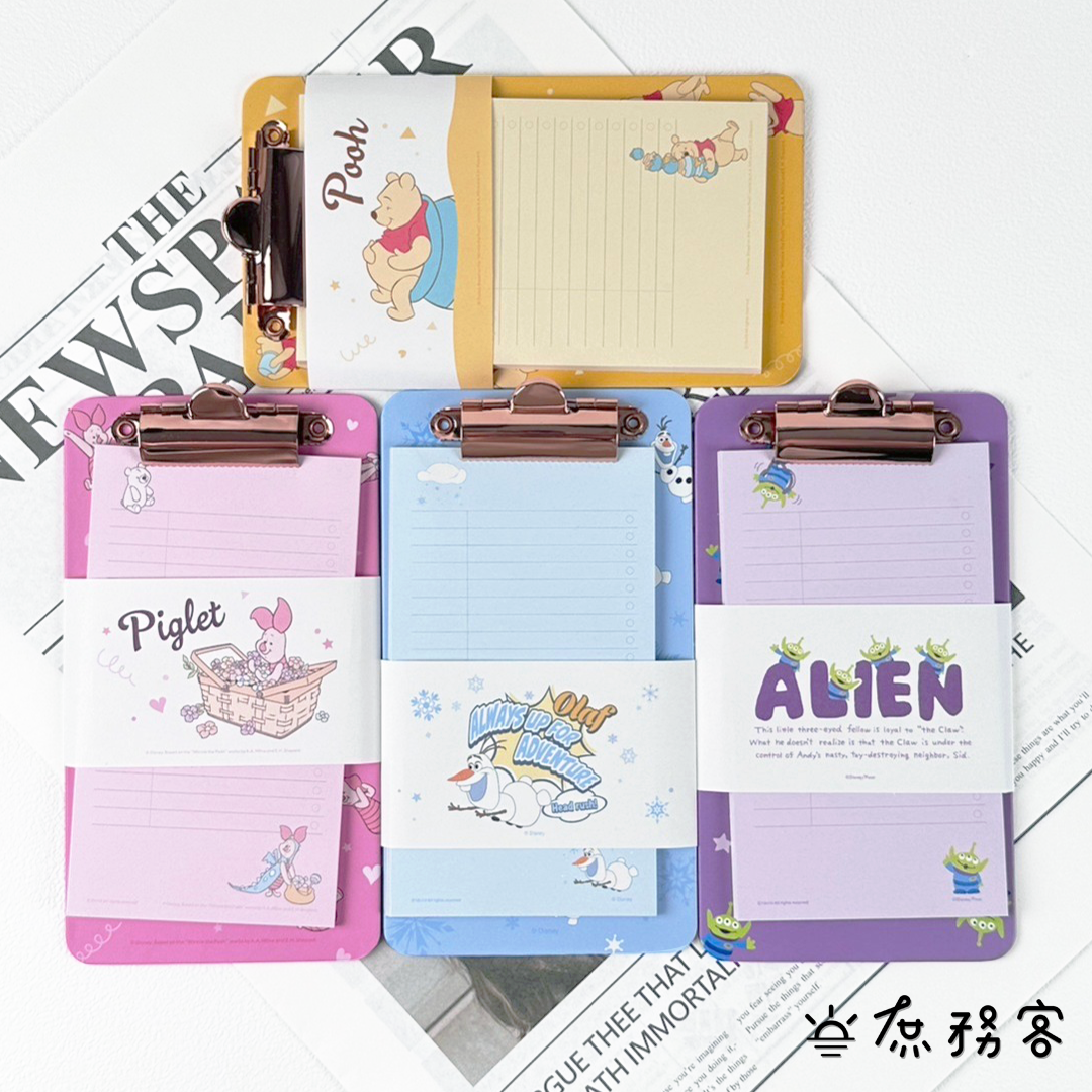 10X10 韓國文具｜紙膠帶 迪士尼 版夾 貼紙 手帳