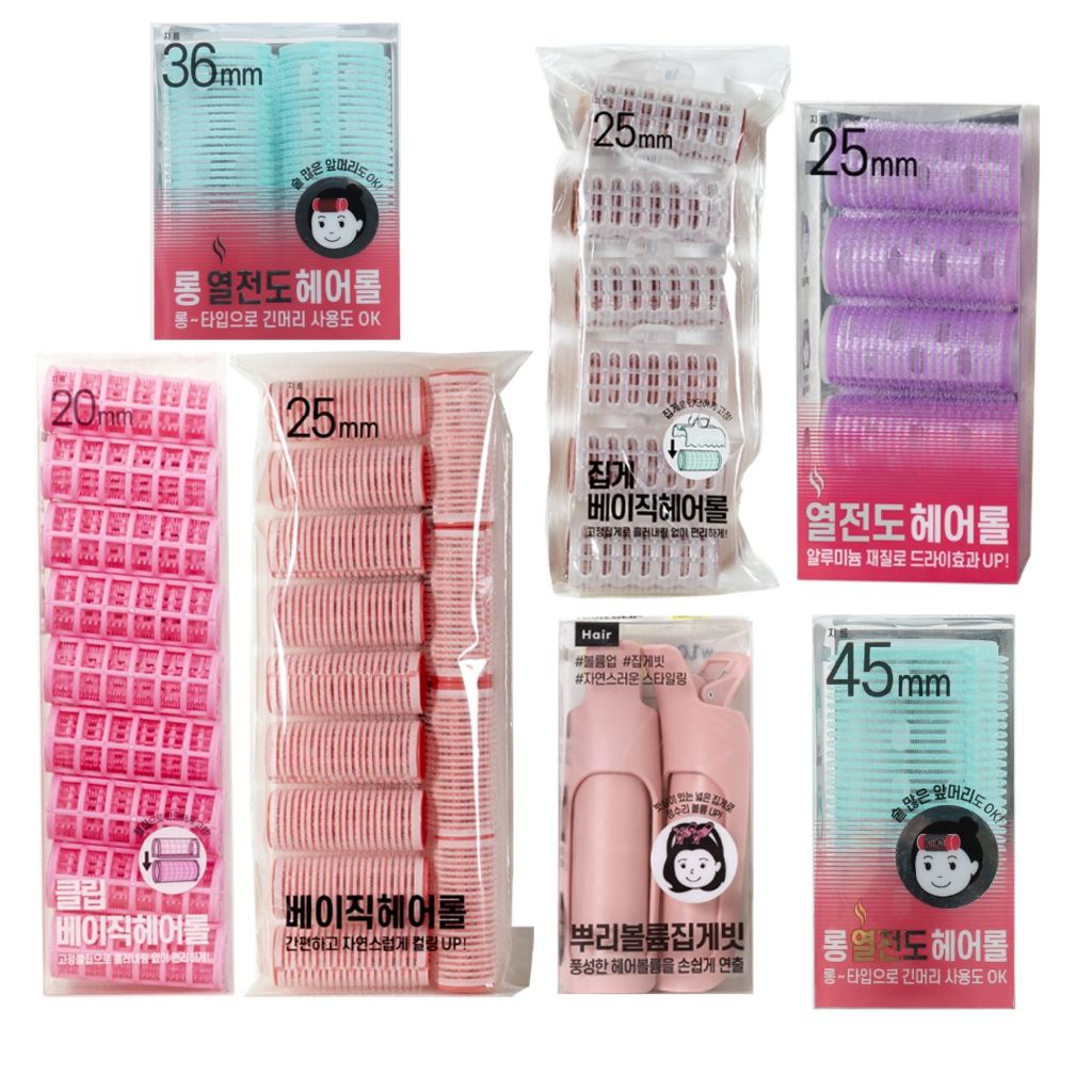 Daiso 韓國大創 瀏海髮捲 髮根 澎澎髮根捲 髮捲 空氣瀏海 梳子髮捲 睡覺捲髮  韓妞捲髮 大創髮捲 韓國 庶務客