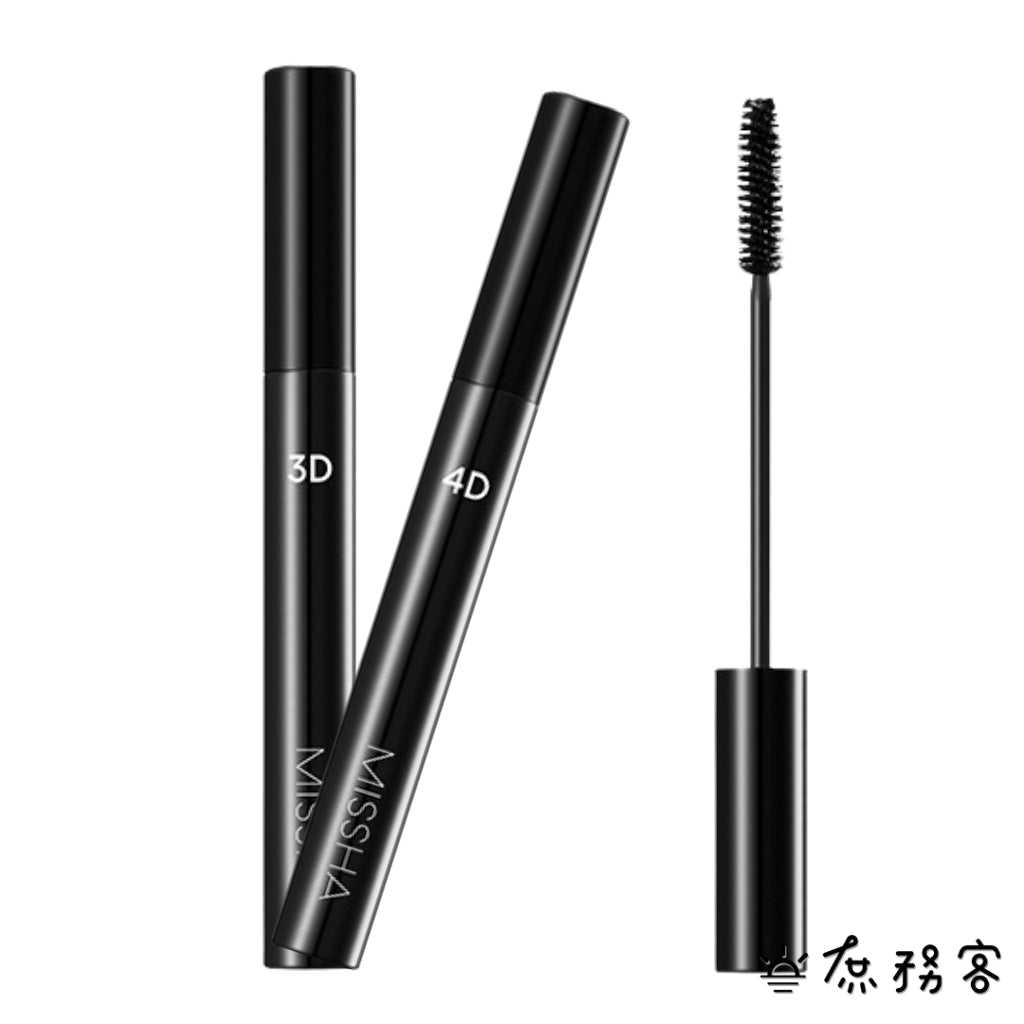 MISSHA 立體睫毛膏 睫毛膏 防水睫毛膏 防潑水 3D睫毛膏 4D睫毛膏 迷尚 捲翹 立體 防水 韓國 庶務客