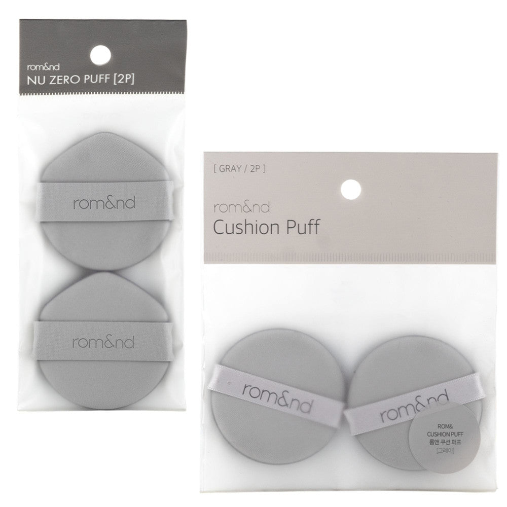 rom&nd 氣墊粉撲 粉撲 海綿 兩入 尖頭粉撲 圓頭粉撲 氣墊 puff romand 韓國 庶務客