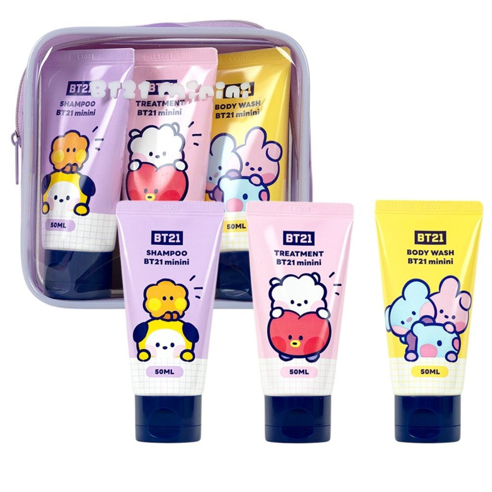 BT21 洗護旅行三件組