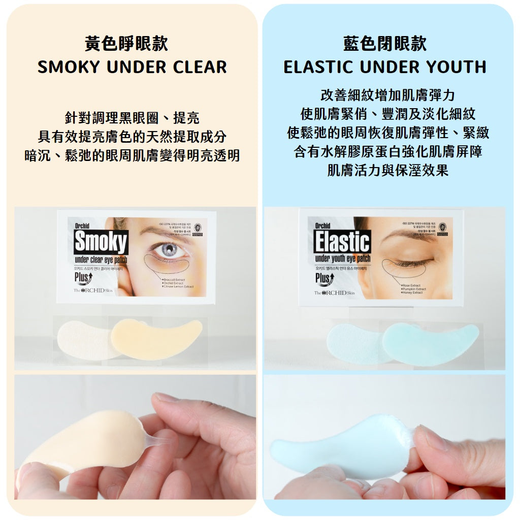 The orchid skin Orchid 口香糖水凝膠眼膜 幽蘭一品 庶務客