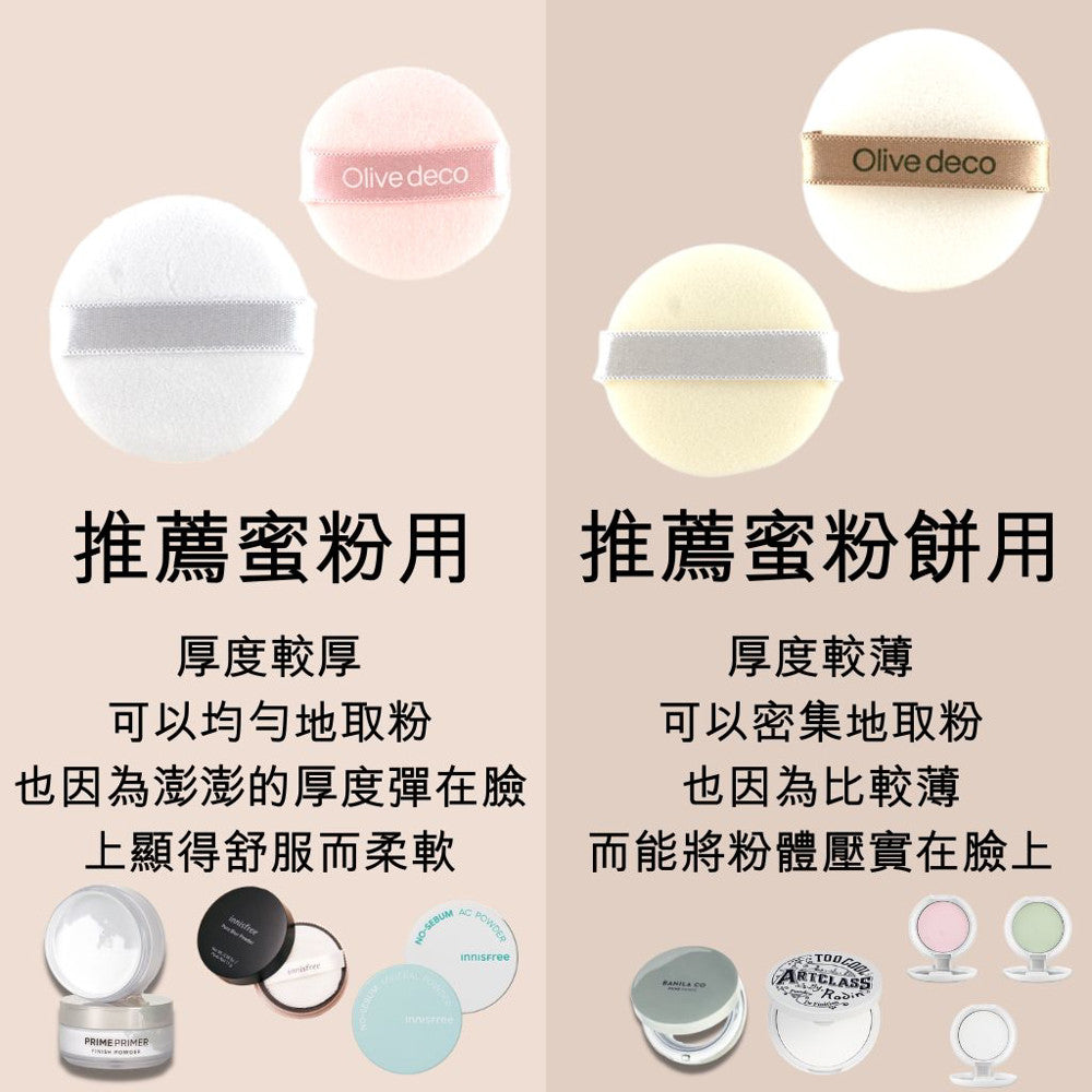 DAISO 韓國大創 粉撲 蜜粉粉撲 蜜粉 粉餅粉撲 圓形粉撲 替換粉撲 韓國 庶務客