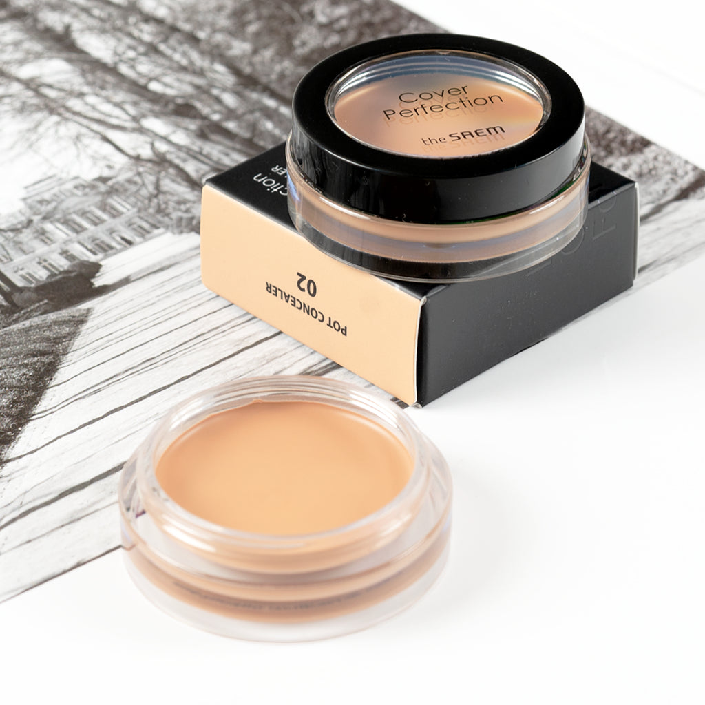 The Saem 得鮮 Cover Perfection Pot Concealer 遮瑕膏 服貼 遮難遮 庶務客