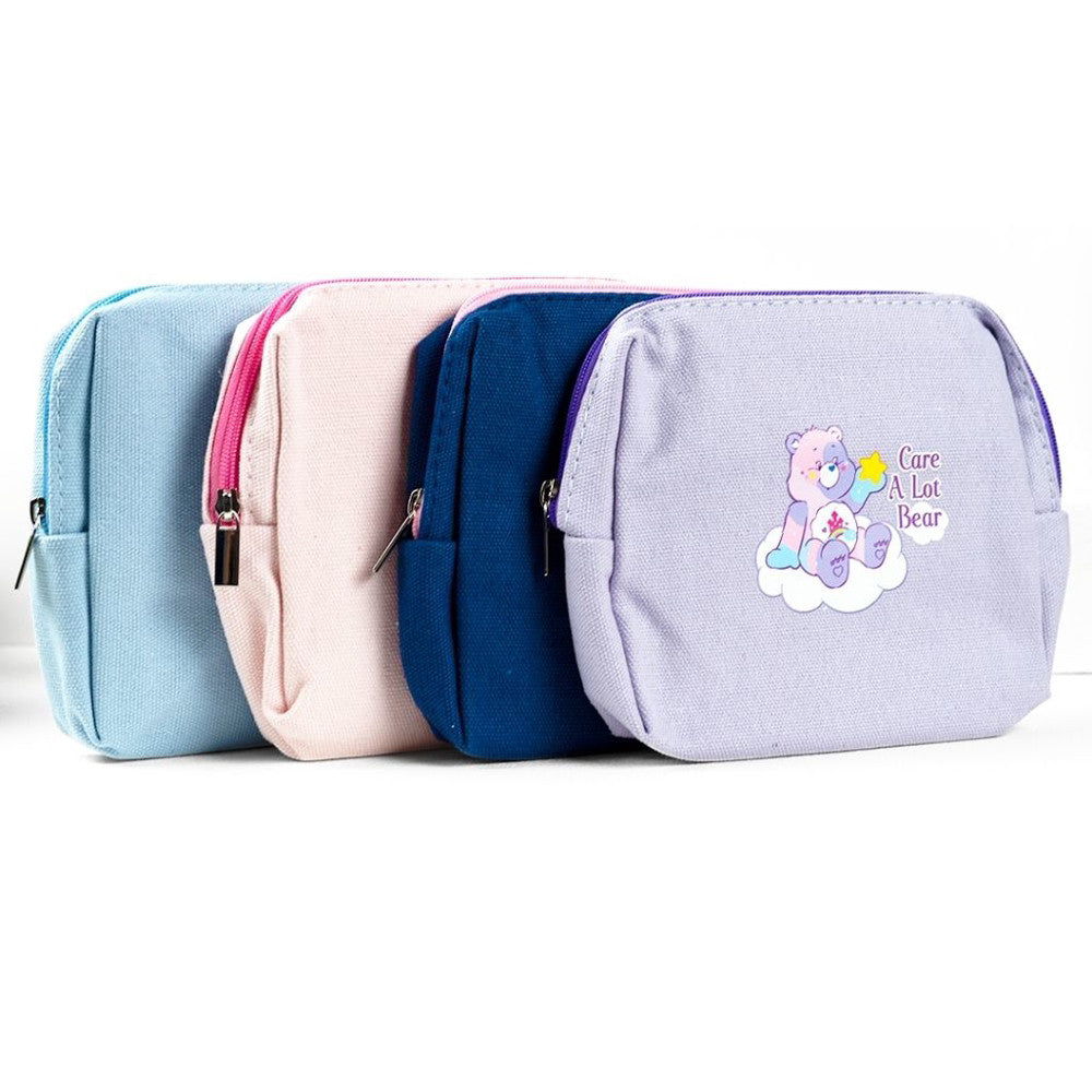 DAISO 韓國大創 Daiso 帆布收納包 帆布包 小包 彩虹熊 迷你包 絨毛熊 韓國 庶務客