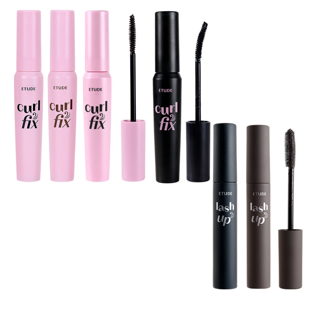 Etude House 睫毛膏 睫對出色睫毛膏 持久捲翹睫毛膏 Curl Fix 防暈染 捲翹 Catie 庶務客