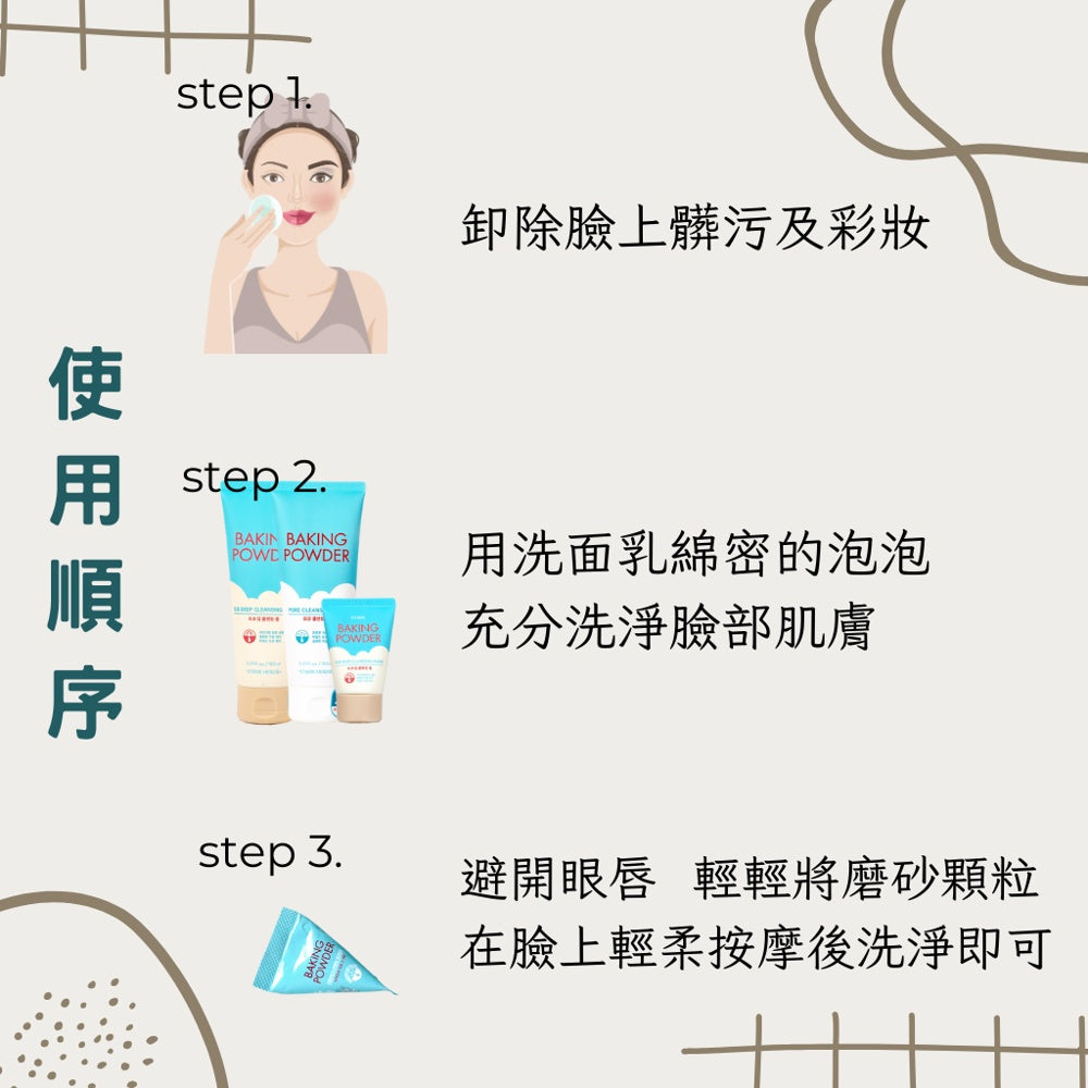 ETUDE HOUSE 蘇打粉系列 極淨毛孔去角質乳 去角質 顆粒去角質 ETUDE 韓國 庶務客
