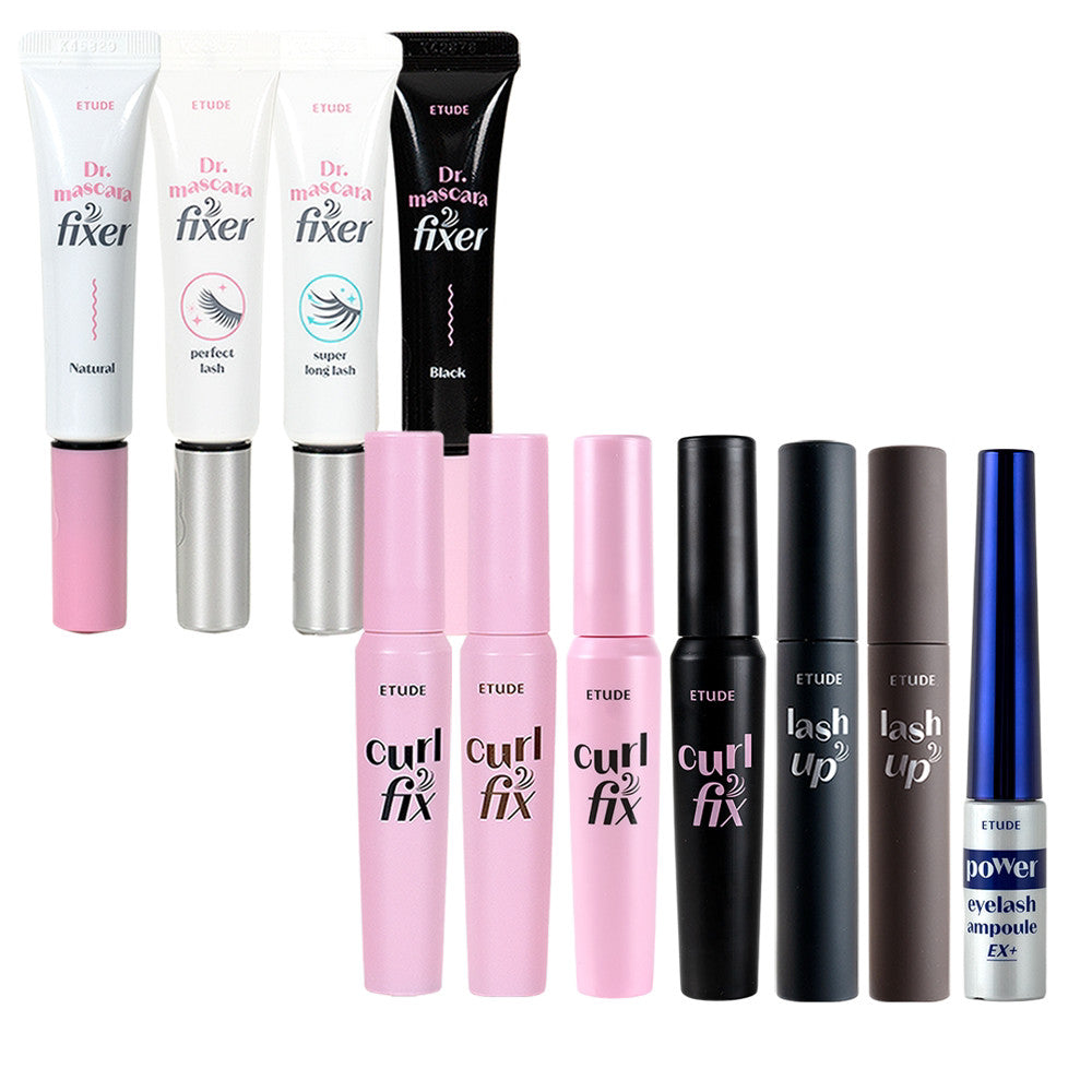 Etude House 睫毛膏 睫對出色睫毛膏 持久捲翹睫毛膏 Curl Fix 防暈染 捲翹 Catie 庶務客