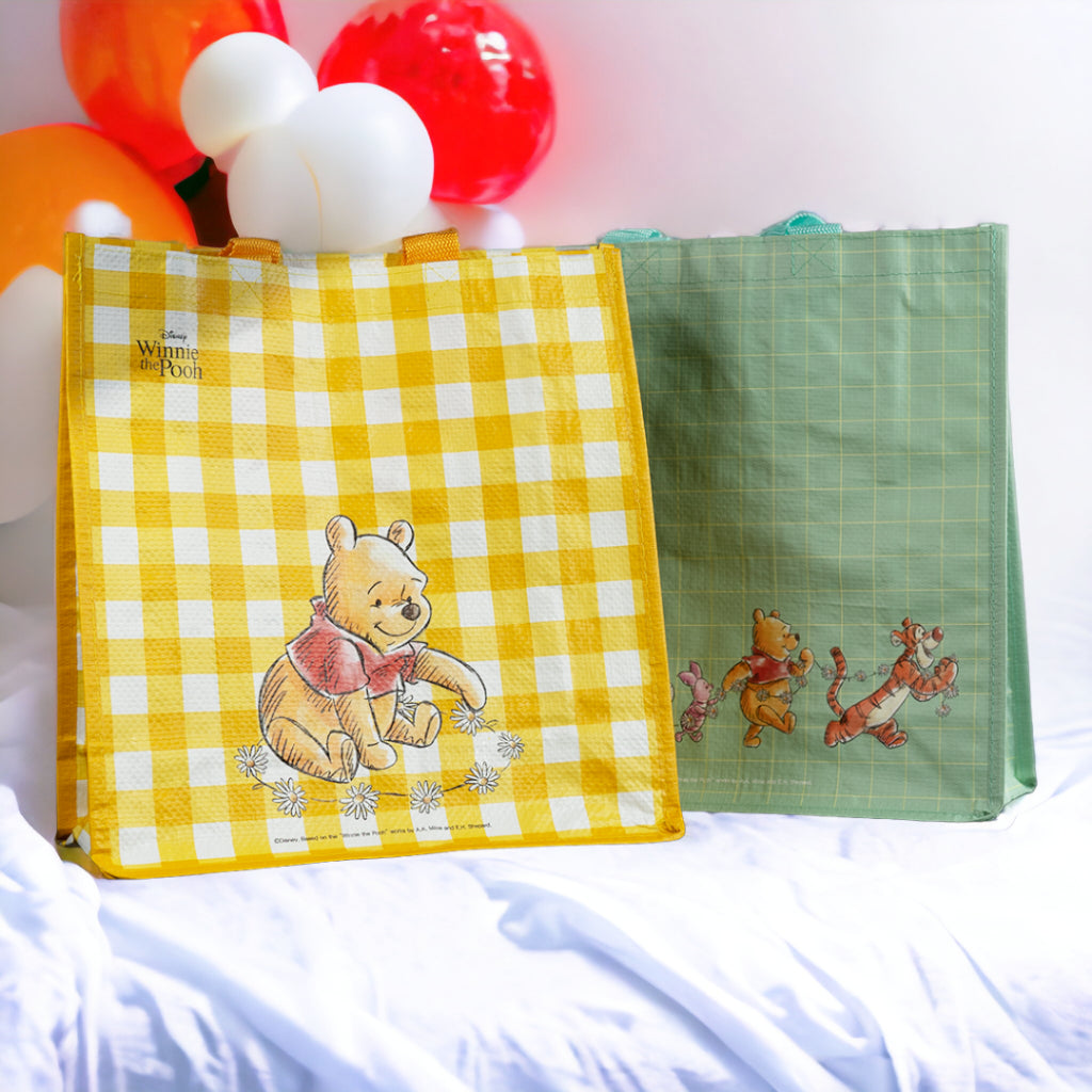 DAISO 韓國 大創  迪士尼袋子 環保提袋 小熊維尼環保袋 米奇環保袋 韓國大創 庶務客