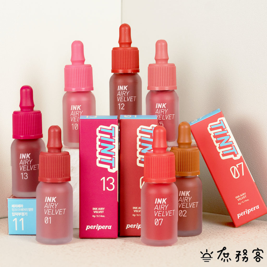 Peripera 空氣絲絨墨水唇釉 Ink Airy Velvet 唇釉 唇膏 霧面 絲絨 韓國 庶務客