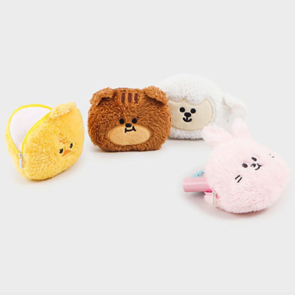 DAISO 韓國大創 Daiso 熊熊零錢包 零錢包 熊 小熊 收納包 吊飾 迷你包 絨毛熊 韓國 庶務客