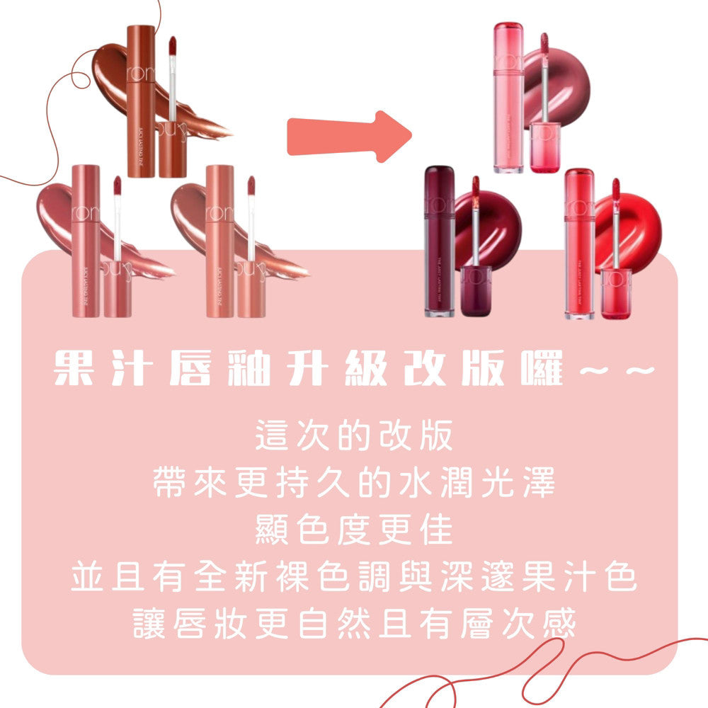 Rom&nd 唇釉 水色唇釉 唇蜜 romand 口紅 唇膏 唇彩 韓國代購 庶務客