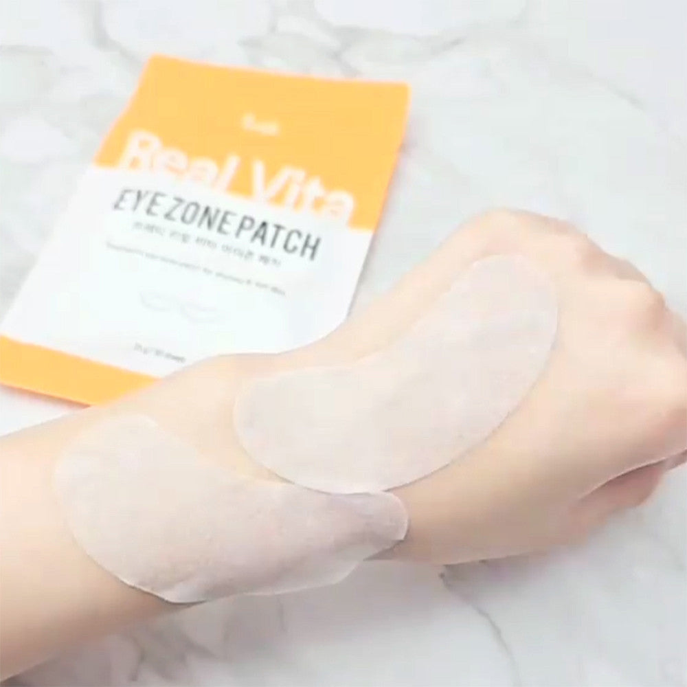prreti"Real 眼膜 亮白眼膜 滋養眼膜 黃金眼膜 積雪草眼膜 積雪草 滋養 亮白 保濕 韓國 庶務客