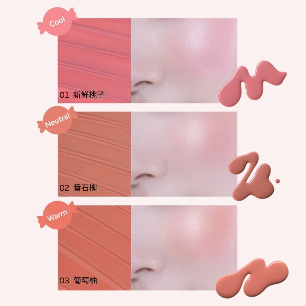 A'pieu & DAISO 糖果唇釉 腮紅