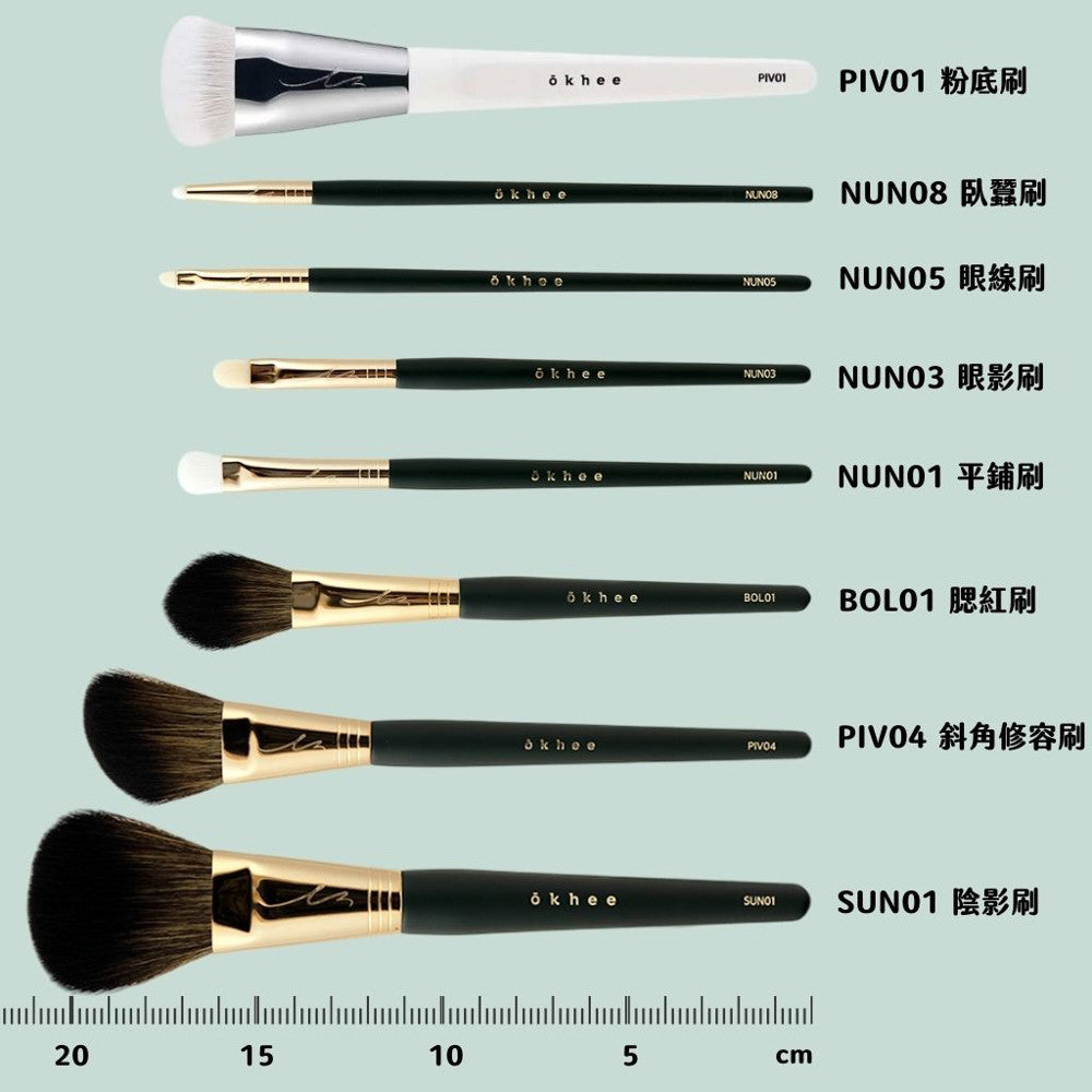 okhee 徐玉 刷具 okhee刷具 sooador刷具 粉底刷 腮紅刷 蜜粉刷 韓國明星彩妝師刷具 韓國代購 庶務客