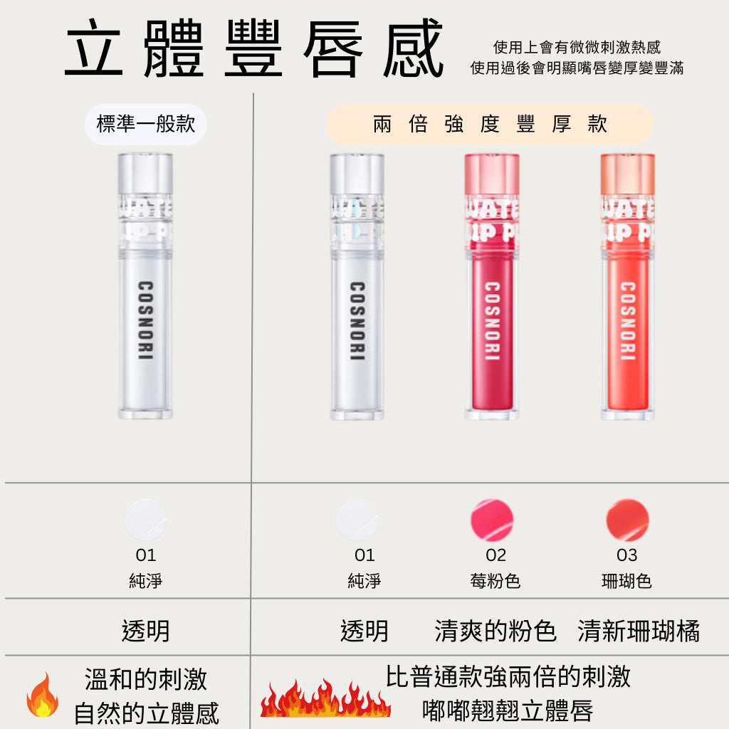 COSNORI 豐潤水感唇釉