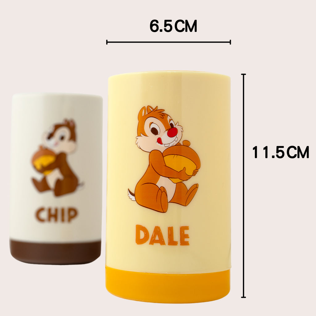 DAISO 韓國大創 奇奇蒂蒂棉籤筒 棉籤筒 棉花棒收納 迪士尼 奇奇蒂蒂 DALE&CHIP 韓國 庶務客