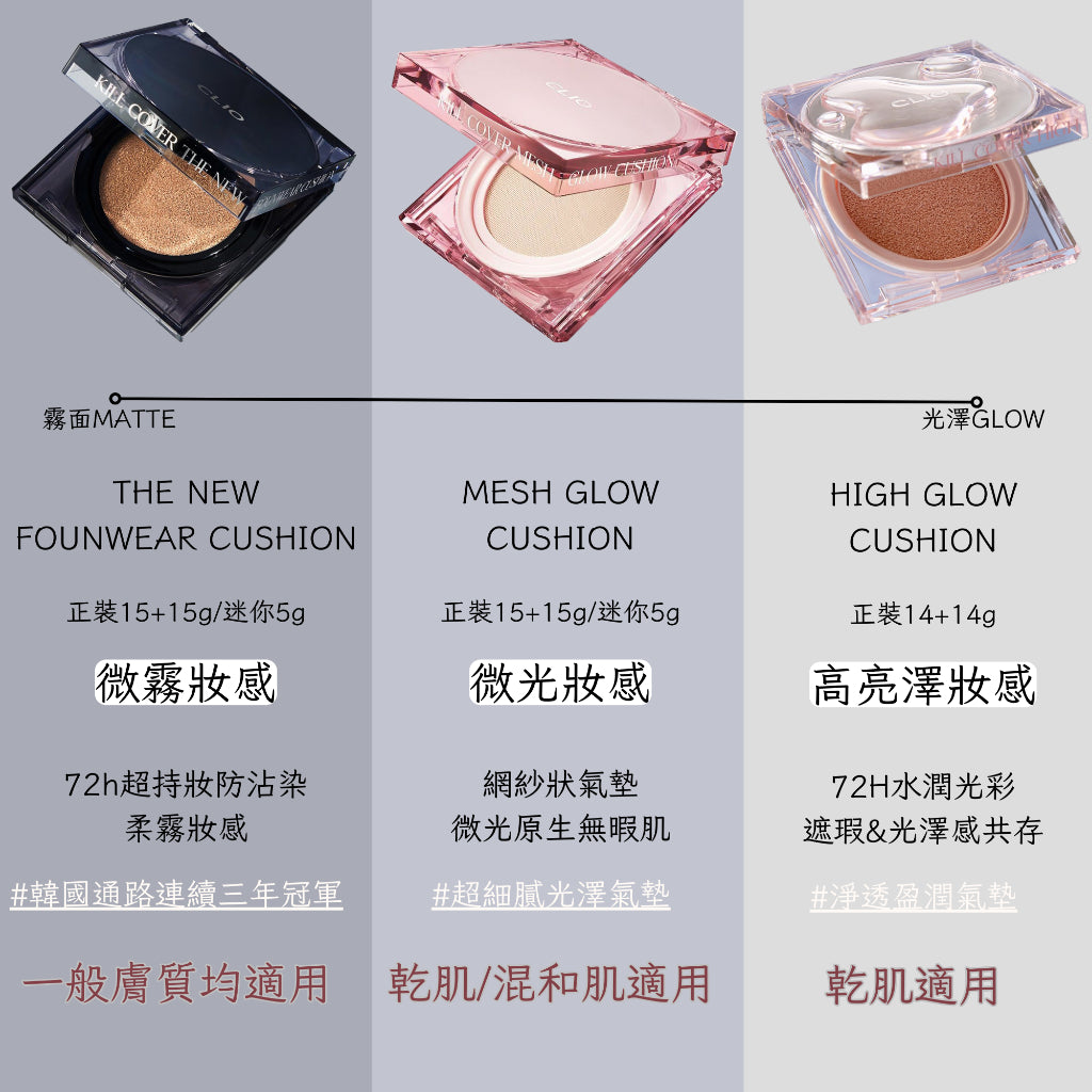 Clio 完美氣墊粉餅